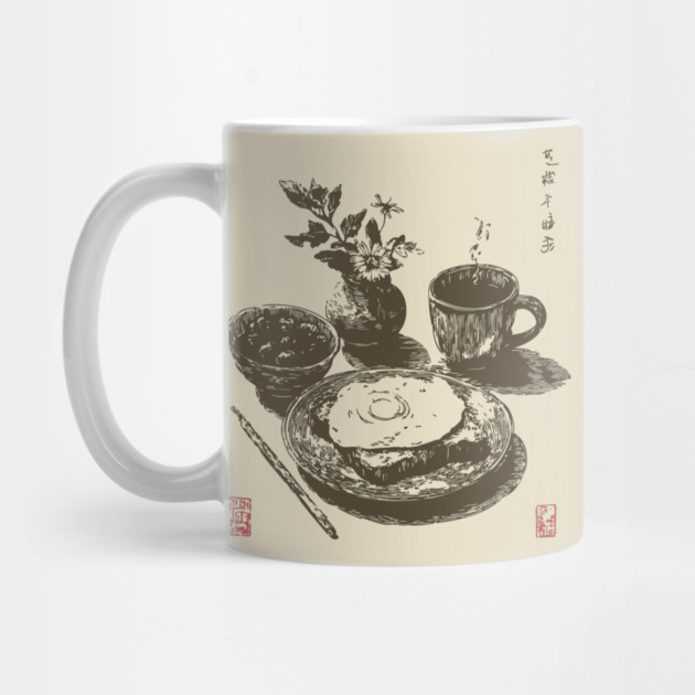 Japanese Style Breakfast Still Life by TuncGK