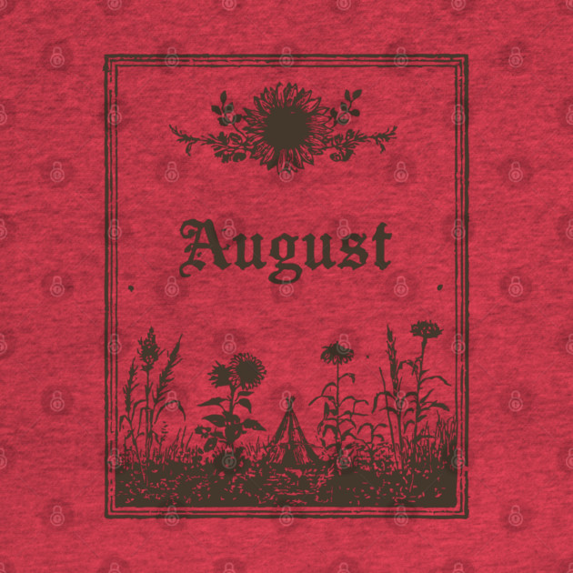 Minimalist August Wildflowers by TuncGK