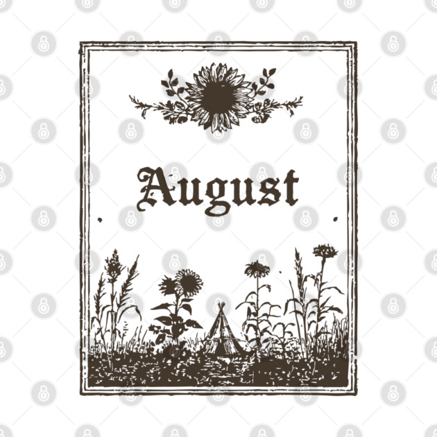 Minimalist August Wildflowers by TuncGK