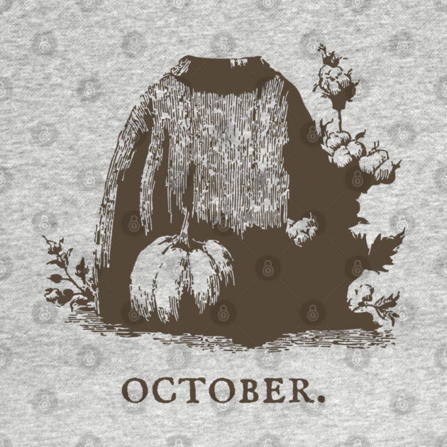 Cozy October Sweater Weather and Pumpkin Patch Aesthetic by TuncGK