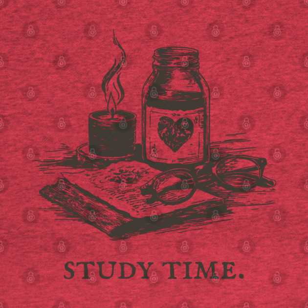 Dark Academia Apothecary Still Life for a Late Night Study Session by TuncGK