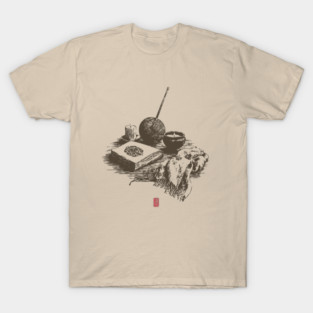 Candlelit Evening of Knitting and Crafting Still Life T-Shirt