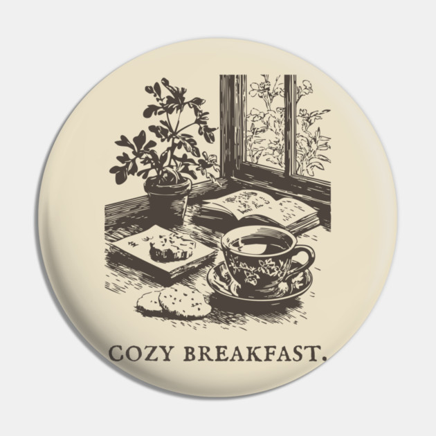 Cozy Breakfast on a Rainy Window Morning Pin by TuncGK