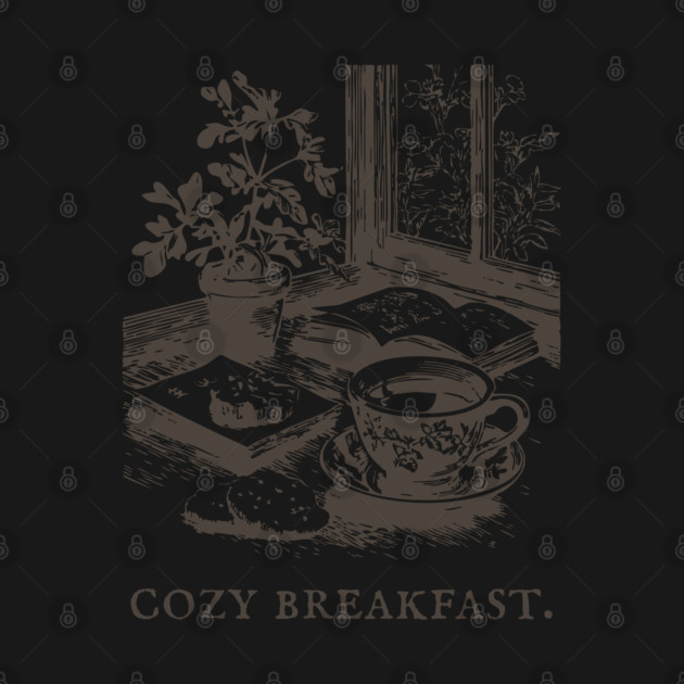 Cozy Breakfast on a Rainy Window Morning by TuncGK
