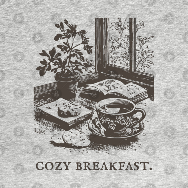 Cozy Breakfast on a Rainy Window Morning by TuncGK