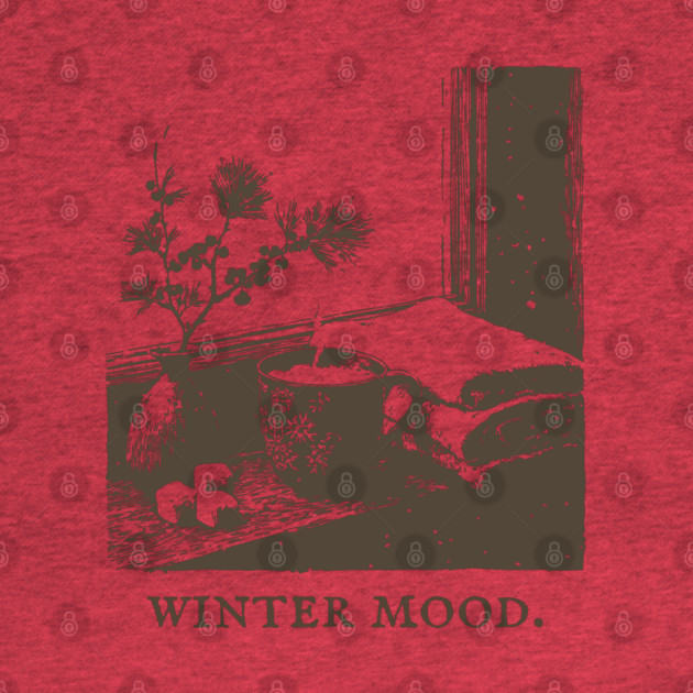 Winter Mood for a Snowy Day Spent Reading by the Window by TuncGK