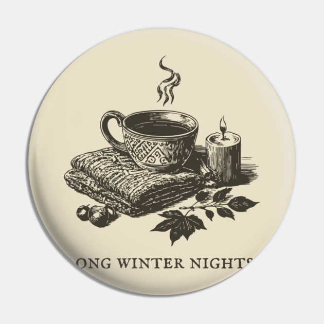 Cozying Up for Long Winter Nights with Tea and a Candle Pin by TuncGK