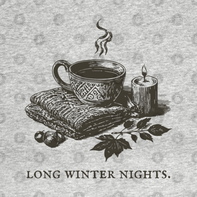 Cozying Up for Long Winter Nights with Tea and a Candle by TuncGK
