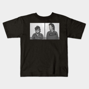 Bob and Doug McKenzie Mugshots - Strange Brew Movie Kids T-Shirt