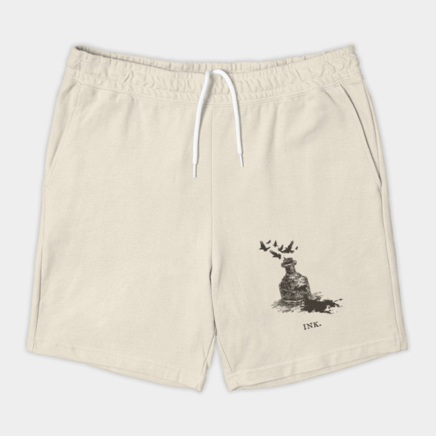 Vintage Inkwell Illustration for Writers and Poets by TuncGK