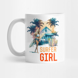 Surfer Girl 2 Mug