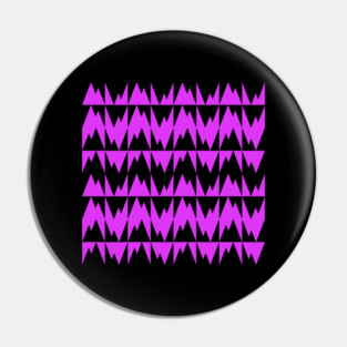 Doc Labs Streetwear - Geometric Art | Geometric Pattern | Geometric Background - Triangles - Purple / Black - | Available in 5 Color Combinations | Pin