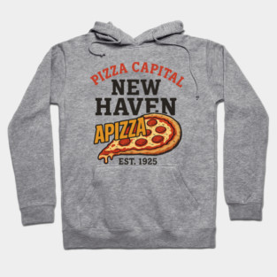 Pizza Capital Of The World New Haven Connecticut Hoodie