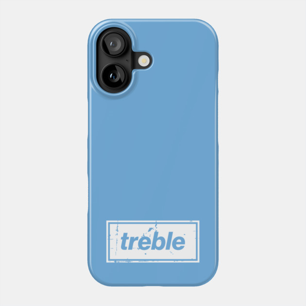 City Treble Football Oasis Indie Music Manchester White Phone Case by Butter Creative