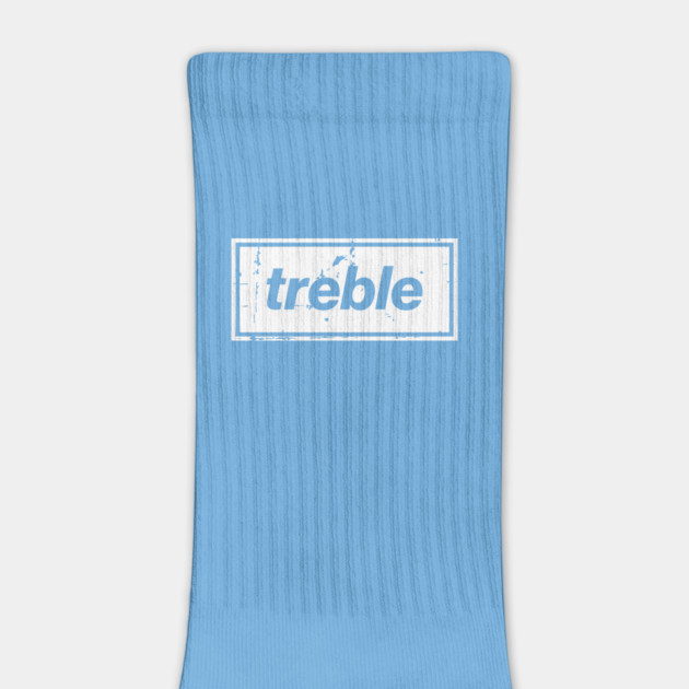 City Treble Football Oasis Indie Music Manchester White by Butter Creative