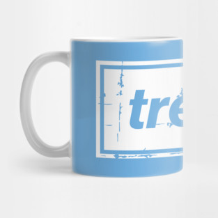 City Treble Football Oasis Indie Music Manchester White Mug