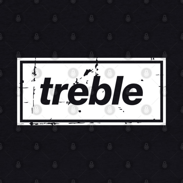 City Treble Football Oasis Indie Music Manchester White by Butter Creative