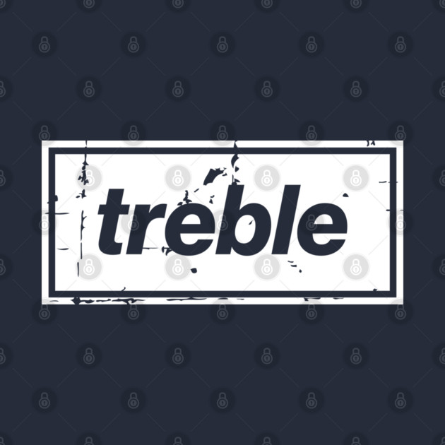 City Treble Football Oasis Indie Music Manchester White by Butter Creative