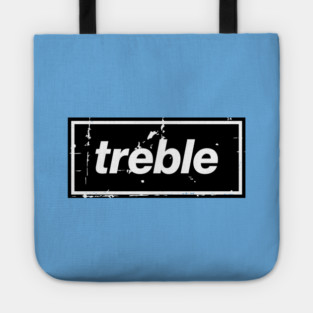 City Treble Football Oasis Indie Music Manchester Black Tote