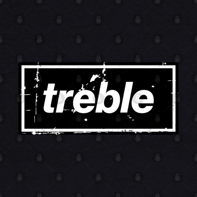 City Treble Football Oasis Indie Music Manchester Black by Butter Creative