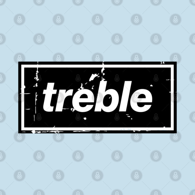 City Treble Football Oasis Indie Music Manchester Black by Butter Creative