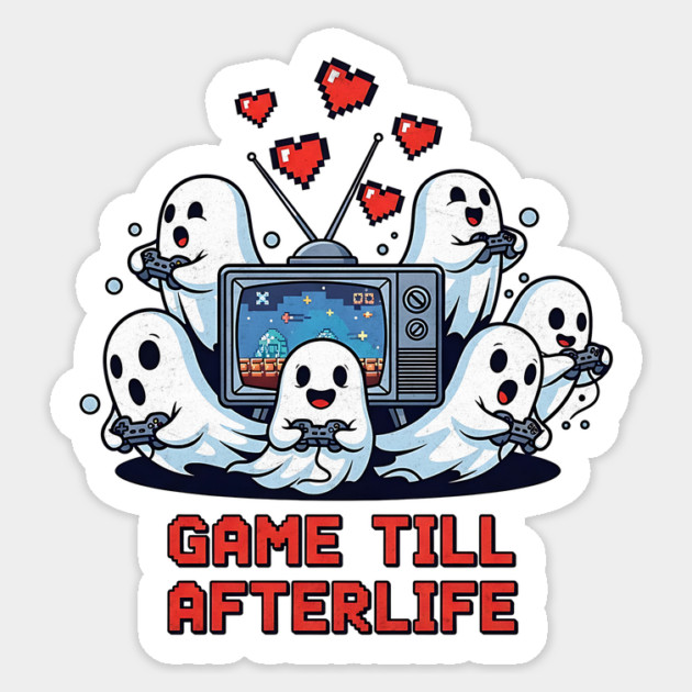Game Till Afterlife Sticker by Designed By Marty