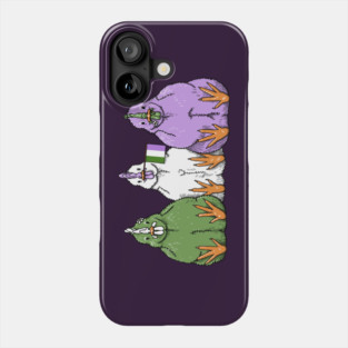 Genderqueer Chickies Phone Case