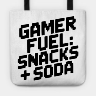 Gamer Fuel Snacks + Soda Tote