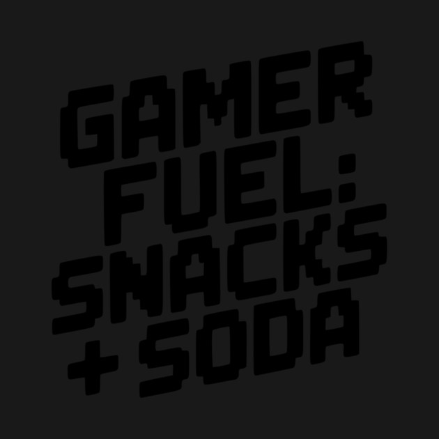 Gamer Fuel Snacks + Soda by Frank Ring