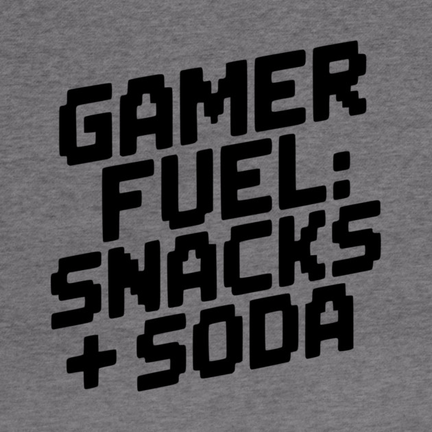 Gamer Fuel Snacks + Soda by Frank Ring