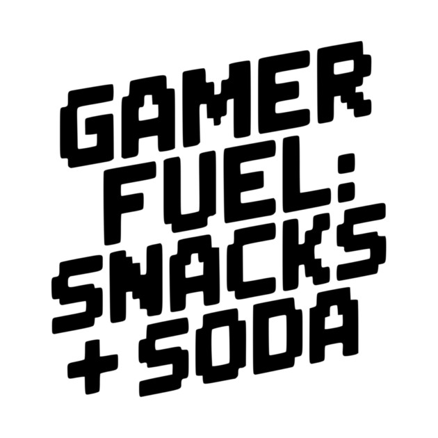 Gamer Fuel Snacks + Soda by Frank Ring