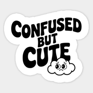 Confused but Cute Magnet