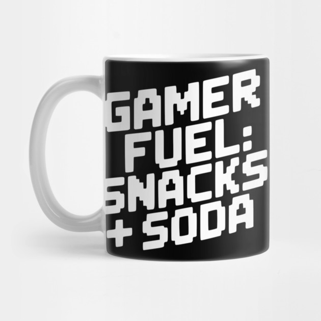 Gamer Fuel Snacks + Soda by Frank Ring