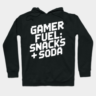 Gamer Fuel Snacks + Soda Hoodie