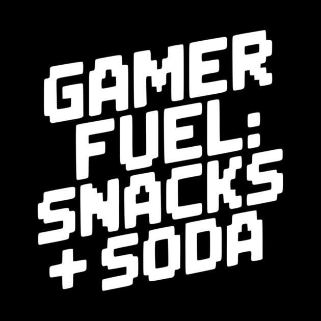 Gamer Fuel Snacks + Soda by Frank Ring