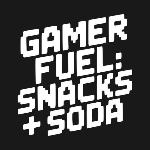 Gamer Fuel Snacks + Soda by Frank Ring