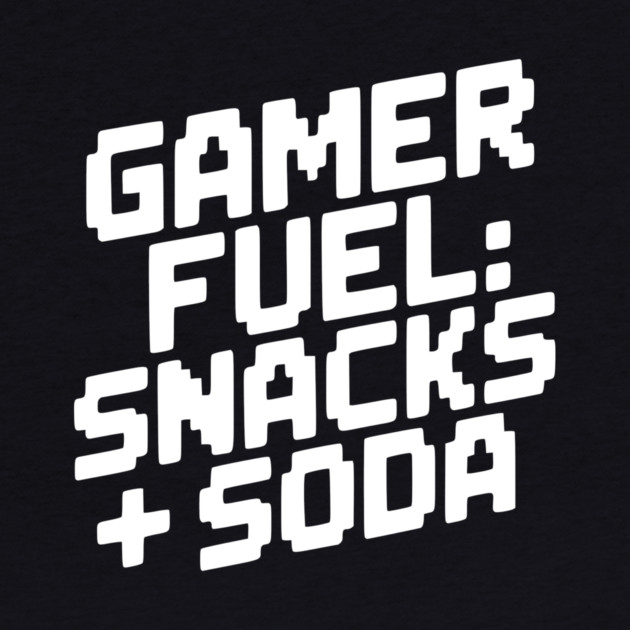Gamer Fuel Snacks + Soda by Frank Ring