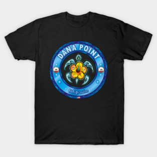 Dana Point California sea turtle hibiscus T-Shirt