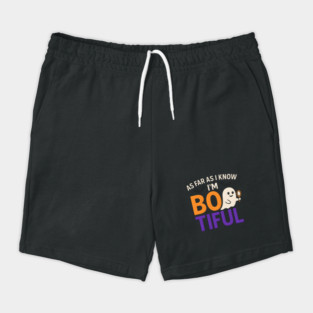 As Far As I Know I’m Boo-tiful Funny Halloween Ghost Graphic Shorts
