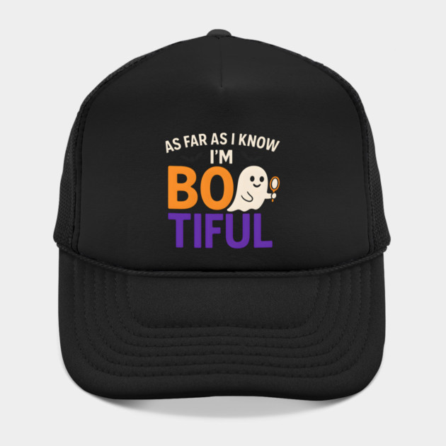 As Far As I Know I’m Boo-tiful Funny Halloween Ghost Graphic by MakerMind8.2