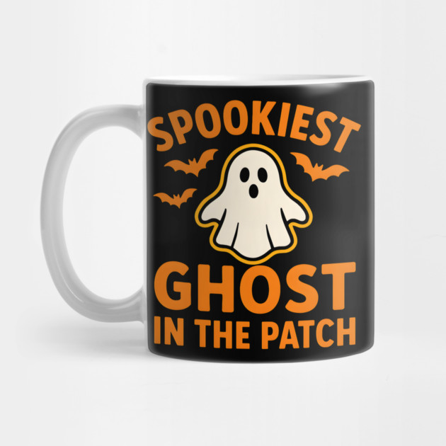 Spookiest Ghost in the Patch Funny Halloween Costume Graphic by MakerMind8.2
