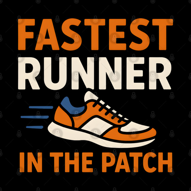 Fastest Runner in the Patch Funny Pumpkin Halloween Graphic by MakerMind8.2