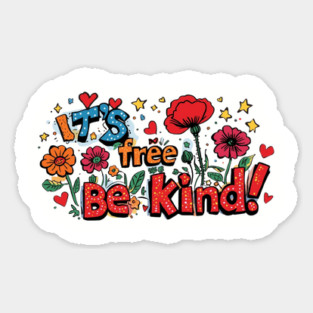 Free Kindness Sticker