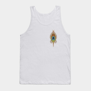 Peacock Feather Tank Top