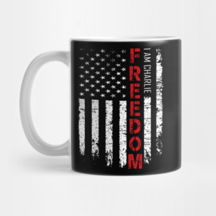 FREEDOM I AM Charlie Kirk Mug
