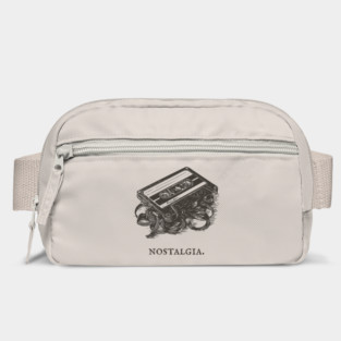 Retro Cassette Tape Analog Nostalgia Illustration Bag