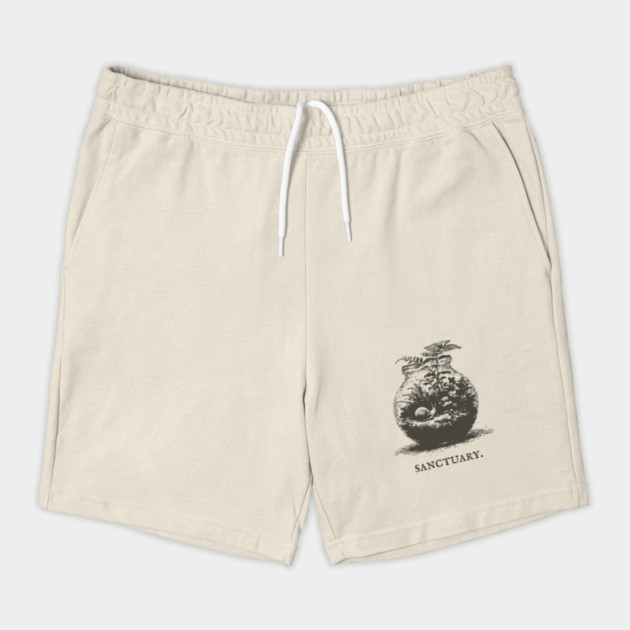 Cozy Terrarium Sanctuary with Snail Illustration by TuncGK