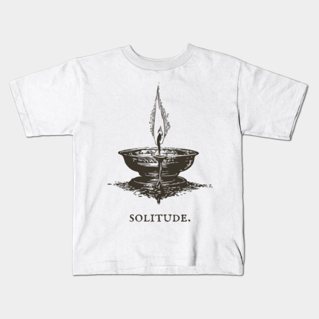 Antique Oil Lamp of Quiet Contemplation Kids T-Shirt by TuncGK
