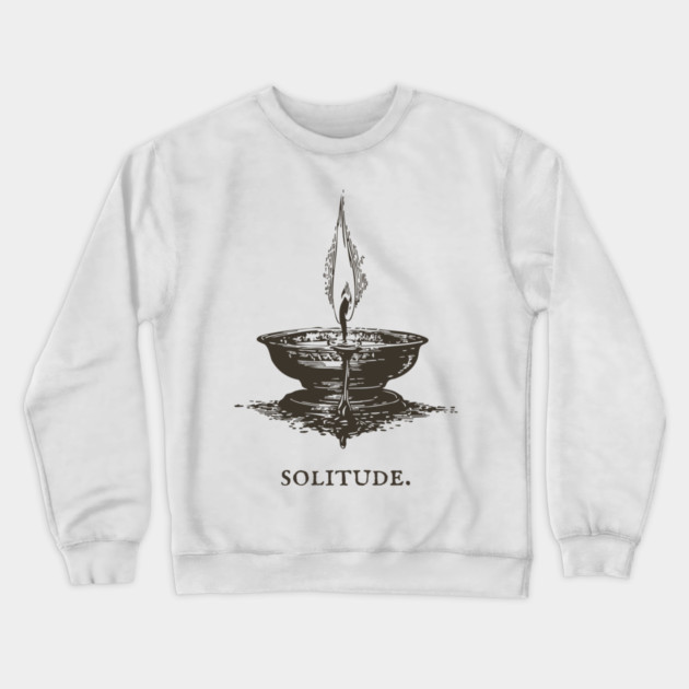 Antique Oil Lamp of Quiet Contemplation Crewneck Sweatshirt by TuncGK