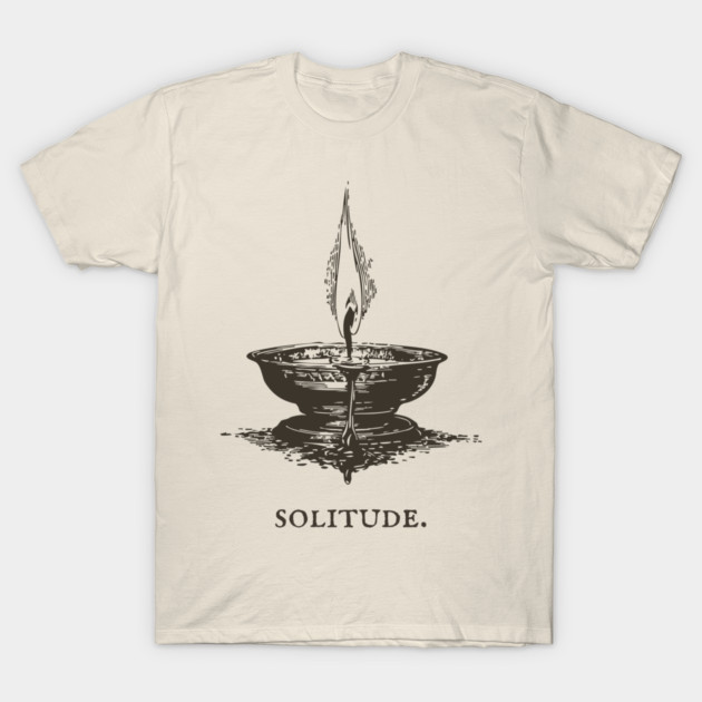 Antique Oil Lamp of Quiet Contemplation T-Shirt by TuncGK